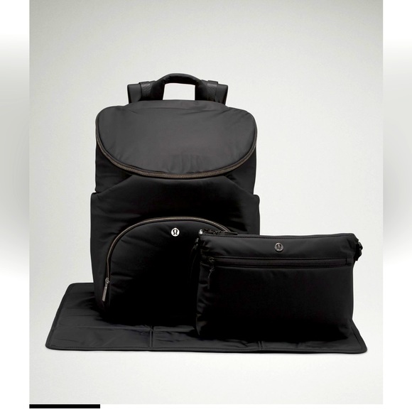lululemon athletica Handbags - LULULEMON- NEW PARENT BACKPACK BLACK